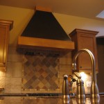Delta faucet on island sink - 