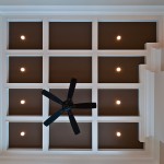 Painted coffered ceiling - 