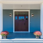 Build Green Custom Farm Home Front Door - 