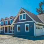 Build Green Custom Home Garage View - 
